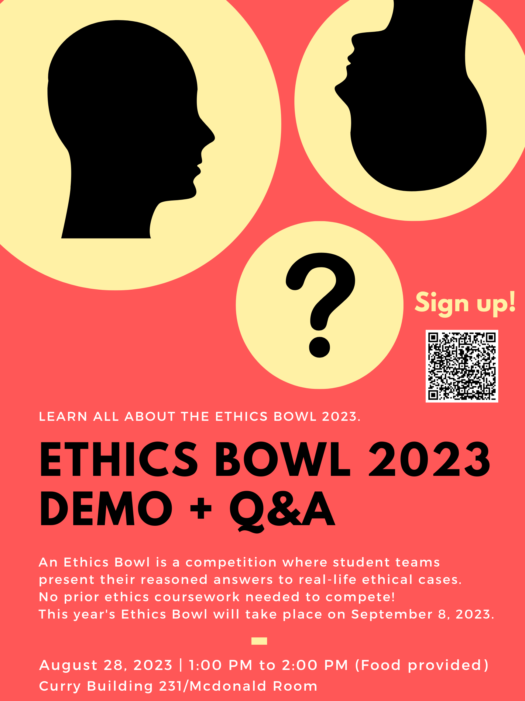 Featured Image for Ethics Bowl Demo + Q&A session 2023