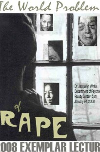 Poster for the Great Conversations Event titled The World Problem of Rape